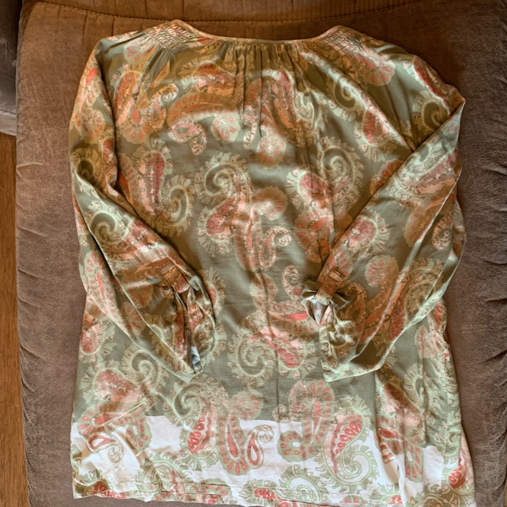 Ruby Rd Women’s 3/4 sleeve blouse, Large - Picture 2 of 3